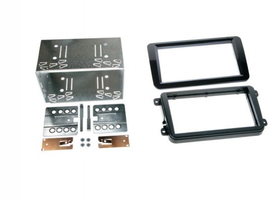 ACV Z-AC-VW-2-DIN-Radioblende-Piano-Black, Ansicht 01